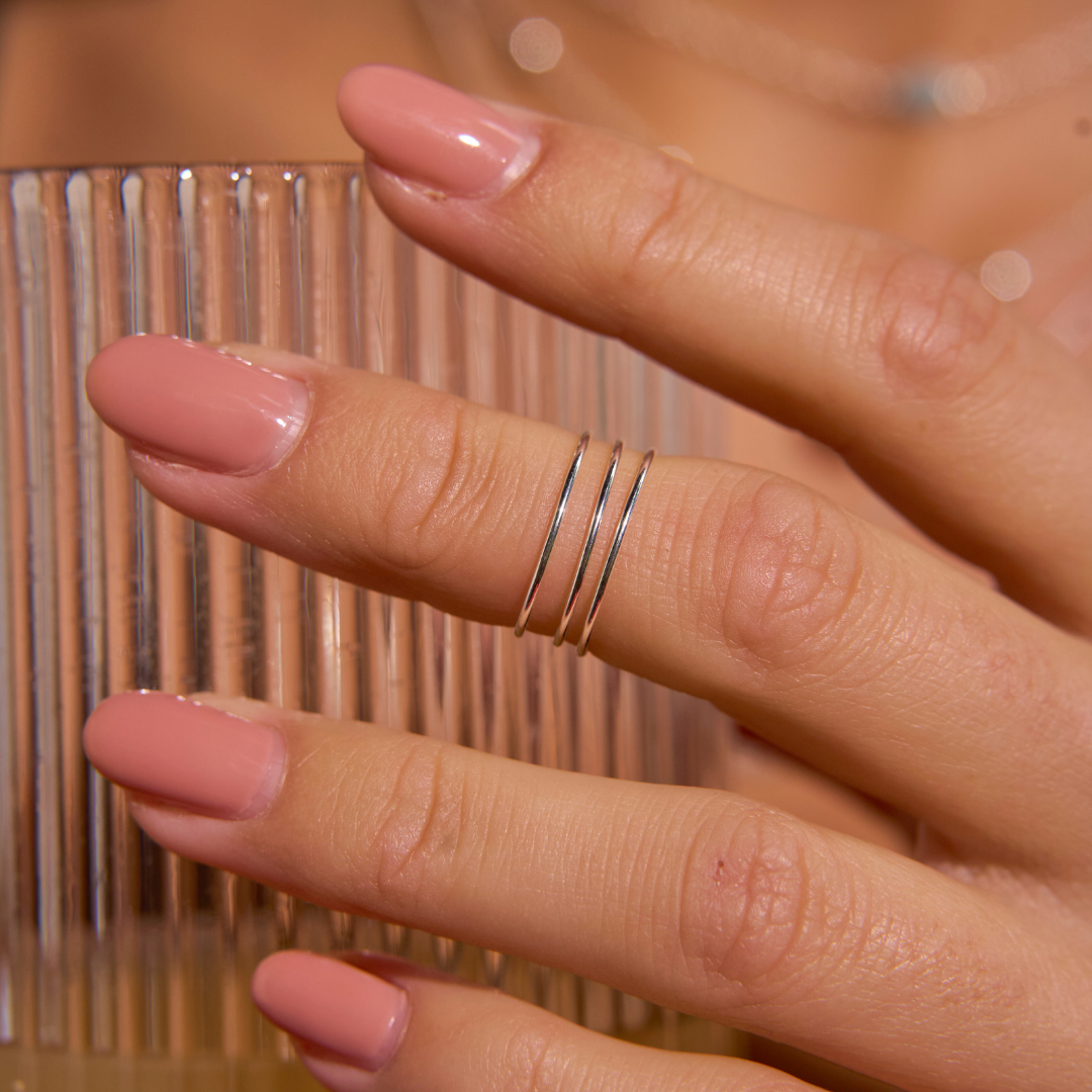 Anel Triplo Fino de Mindinho/Falange