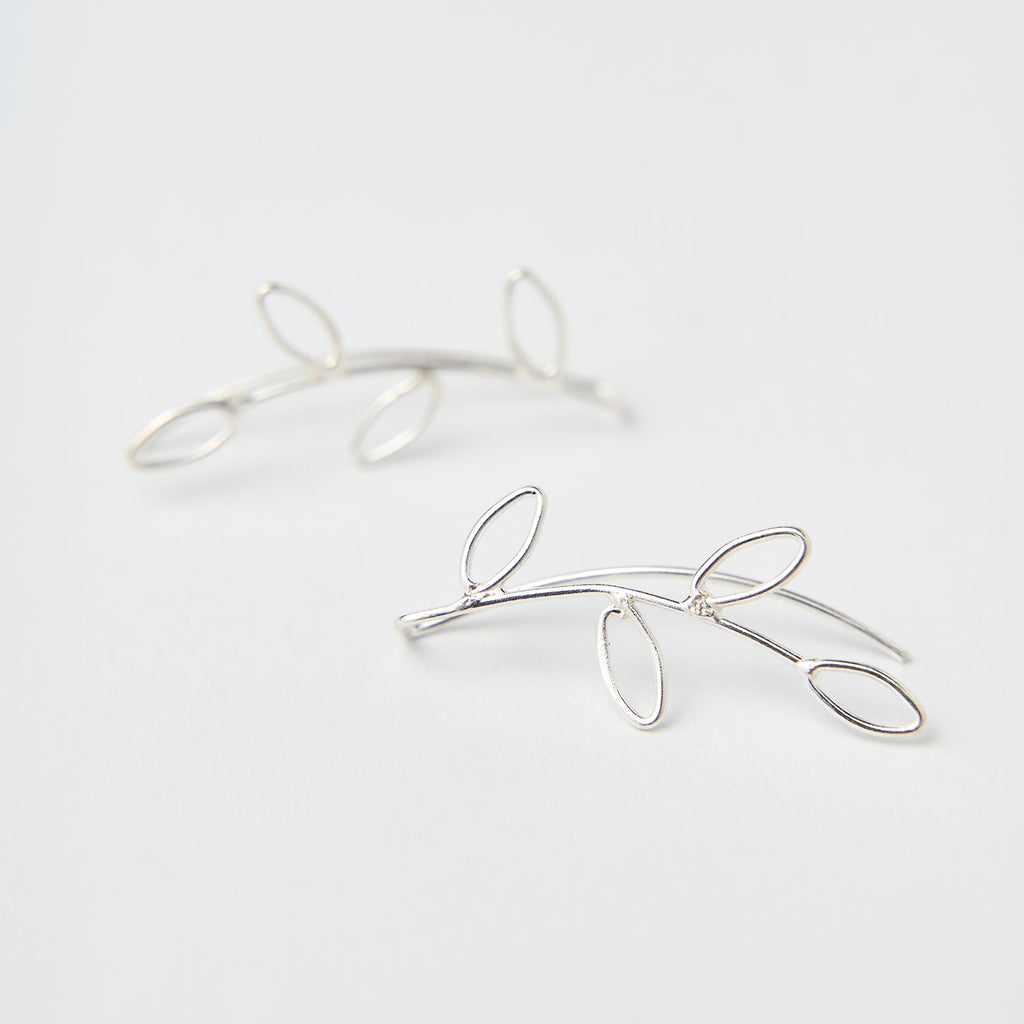 Brincos Corridos Leaf