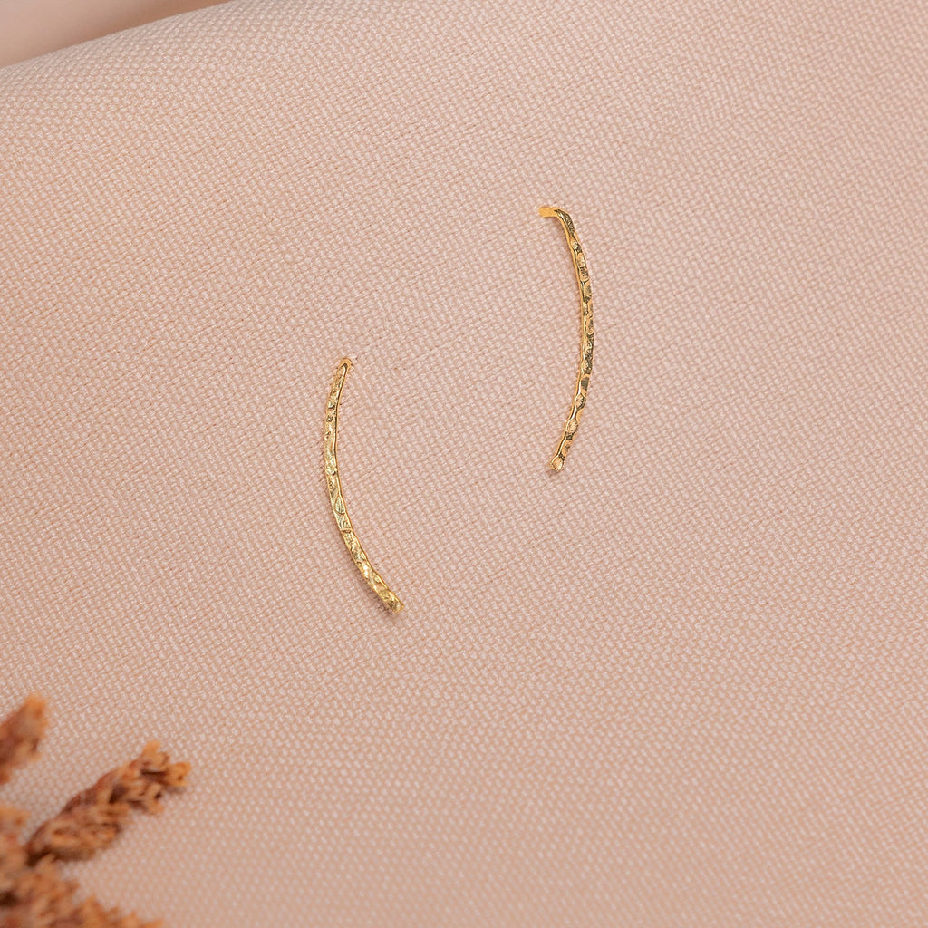 Brincos Corridos Martelados