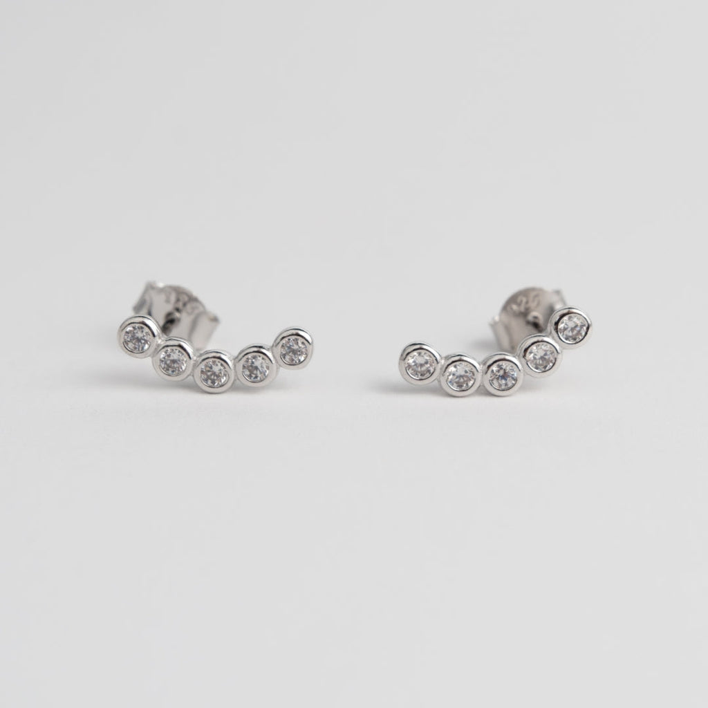 Brincos Crystal Dots