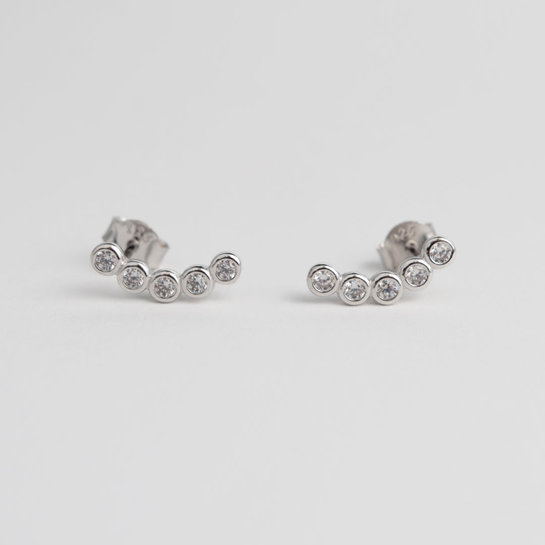 Brincos Crystal Dots